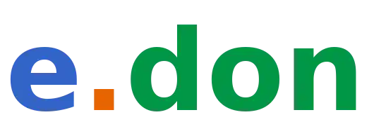 e.don brand logo